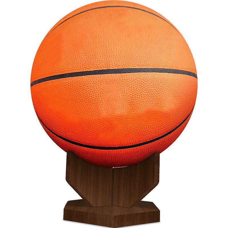 Expositor acrílico para bola de basquete 30X30X30 em Promoção na Americanas