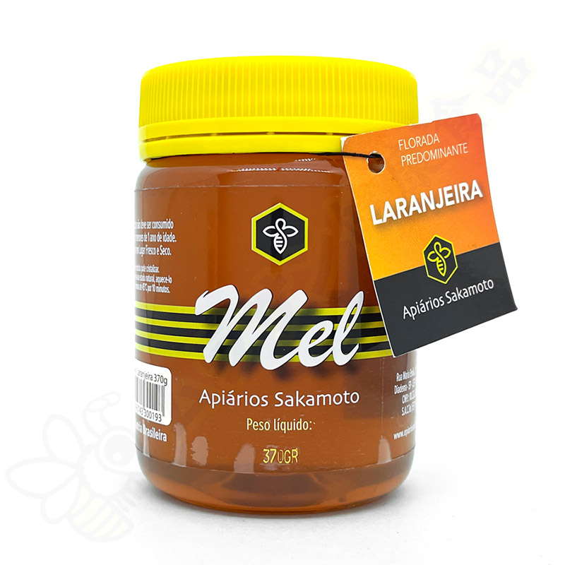 Mel Puro Florada Laranjeira 370g - Apiário Sakamoto - Murasan