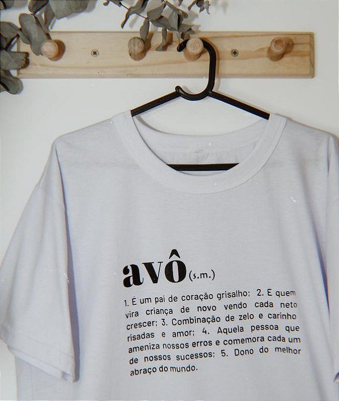 Camiseta Avô - Carioquês Camisetas Personalizadas