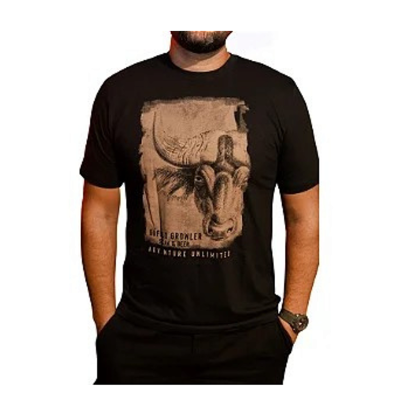 Camiseta Steak e Beer
