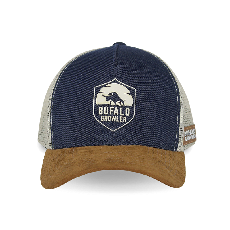 Boné Búfalo Growler Trucker Azul