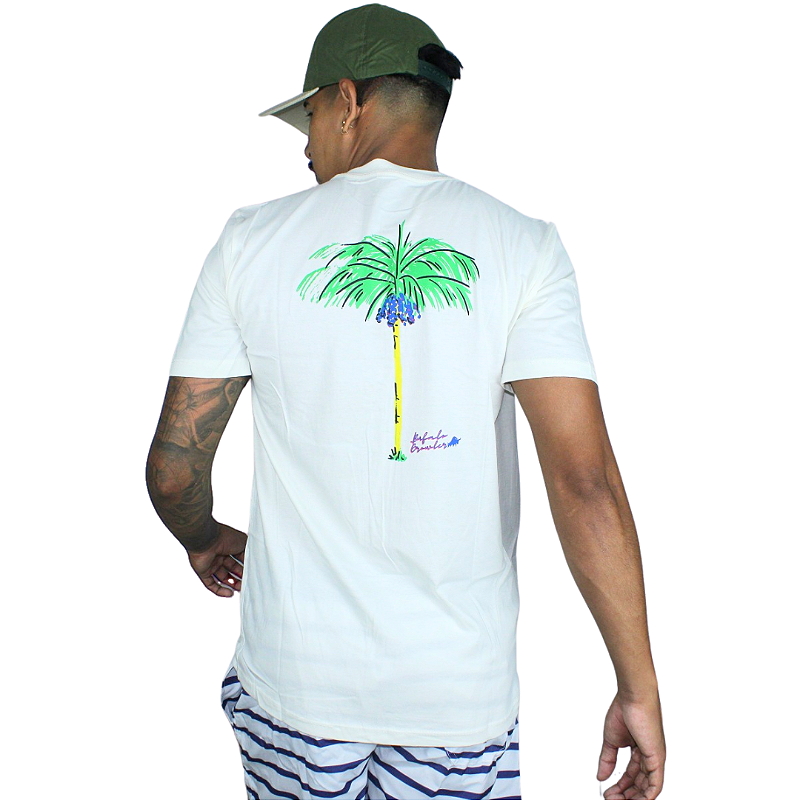 Camiseta Viva a Natureza Coqueiro