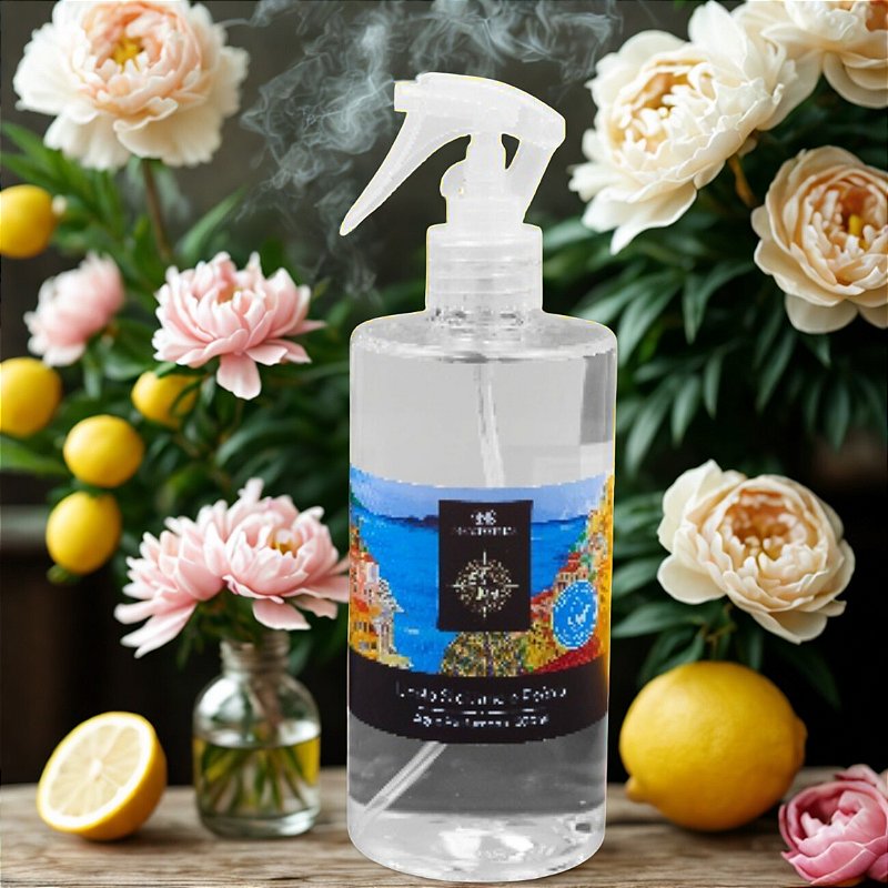 Água perfumada Madressenza Limão Ciciliano e Peônia - Gizt Shop