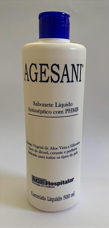 Sabonete antiséptico com PHMB 500ml.