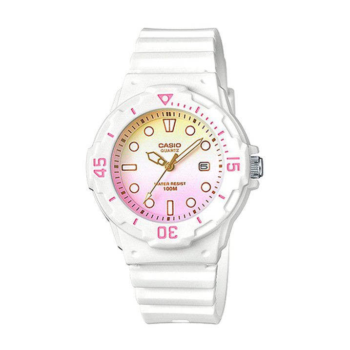 Relógio Feminino Casio Modelo LRW-200H-4E2VDF Branco - Mimports - Produtos  e perfumes importados exclusivos para você