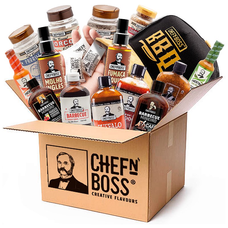 Kit caixa misteriosa - Chef n' Boss
