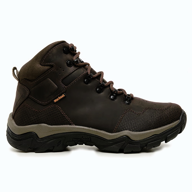 ②オットマン　 macomoco Bota de Segurança Boituva 02 Macboot Cano Alto Café – Conforto e