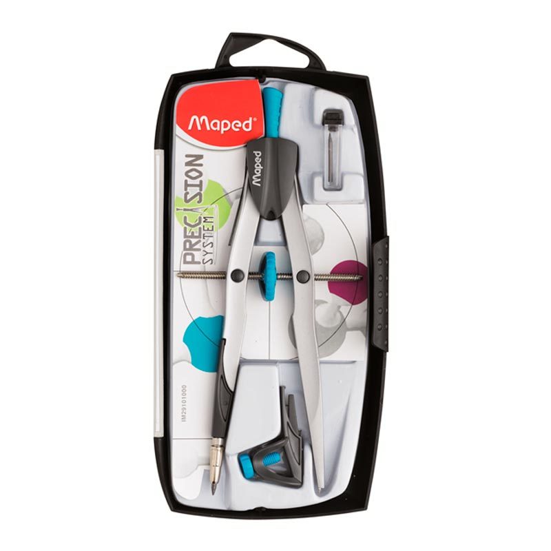 Compasso Precision System 3 Peças Com Estojo Display - Unidade