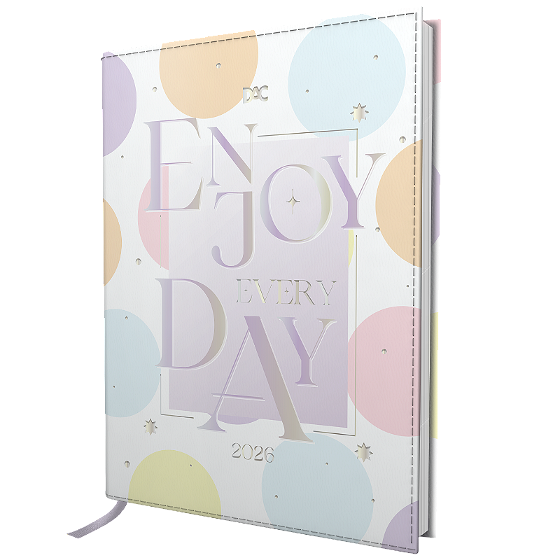 Agenda Escolar Legend Enjoy A5 - Calendario 2022/2023, 352 Páginas, Tapa Dura, Espiral, Ideal Para Estudiantes