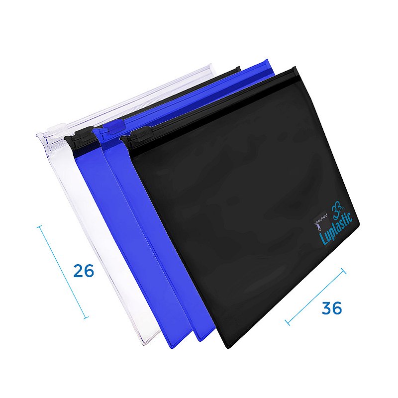 Pasta Zip Zap 36x26 cm Personalizada Luplastic
