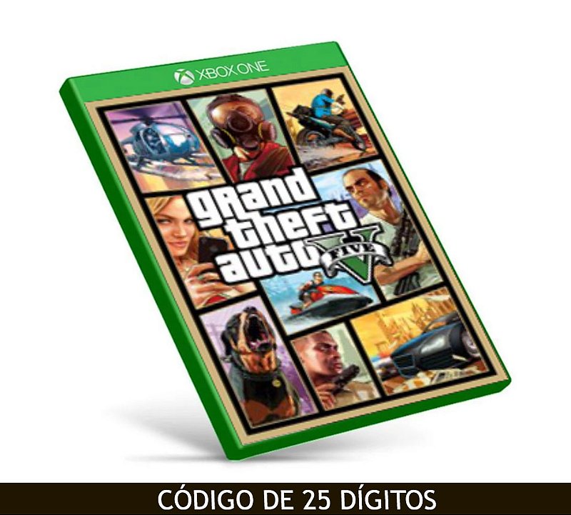 Grand Theft Auto V (xbox Series X, s) Código 25 Dígitos