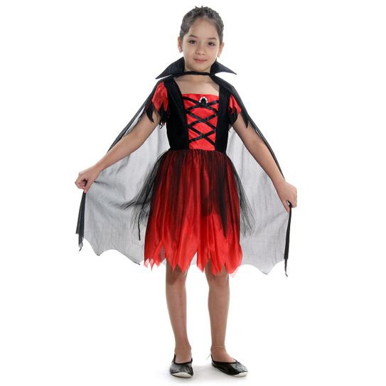 Fantasia de Vampiro Infantil - Halloween em promoção