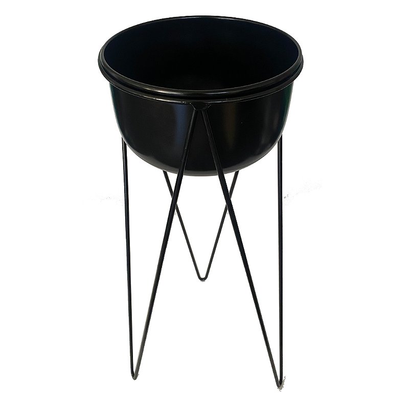 Cachepô com tripé 65cm