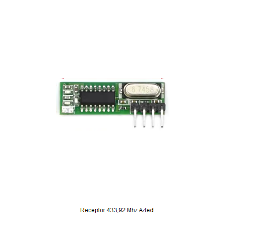 Receptor 433,92 Mhz para Painel de Senhas Azled