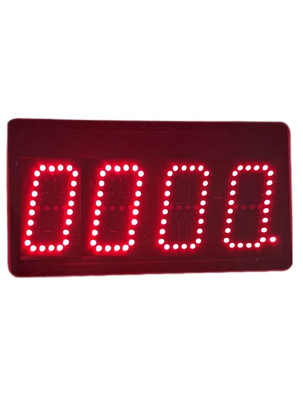 Painel eletronico Visor Grande Indicador De Sinais Analógicos 0-10v E 4-20ma 4 DIGITOS