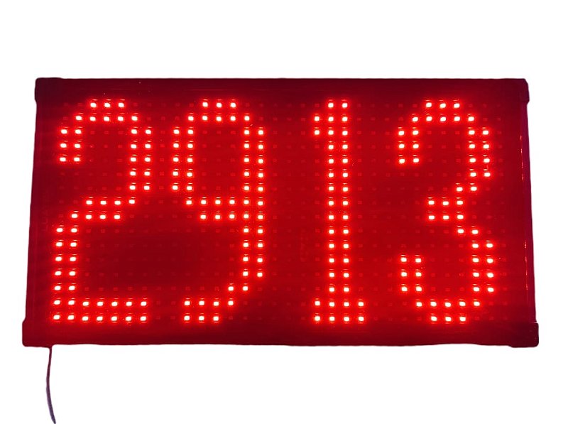 Painel Visor Gigante Indicador De Sinais Analógicos 0-10v E 4-20ma 4 DIGITOS