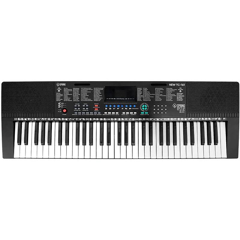Teclado estudante Spring New Tc-161 61 teclas - Loja de