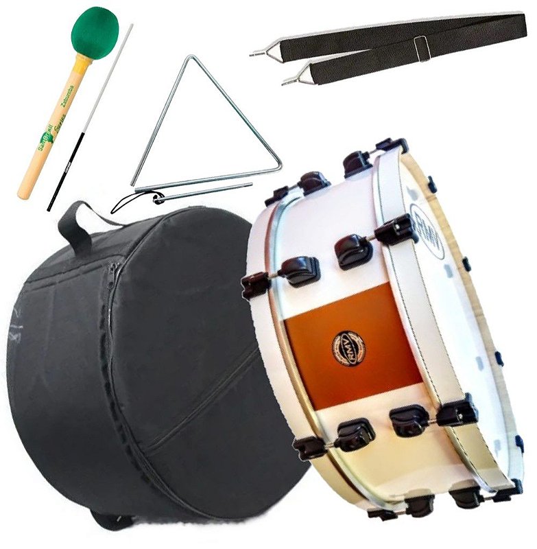 RMVチンバウ❣️ Kit Zabumba Rmv 20' Stripe Cedro PTZC20775 Capa Maçaneta - Loja de