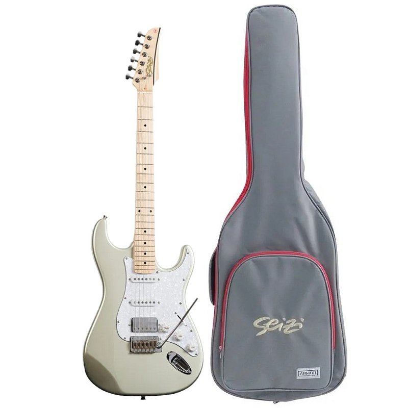 Guitarra Seizi Katana Musashi Champagne Titanium HSS - Loja de