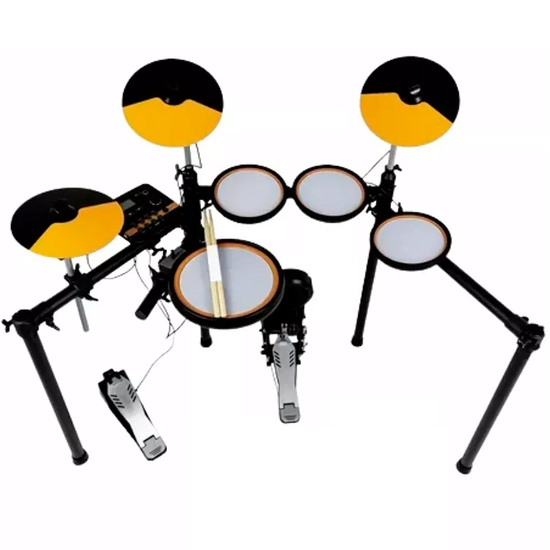 Bateria Eletrônica Nagano Tech 7 Pads Pocket Ntp-02 Choke serve