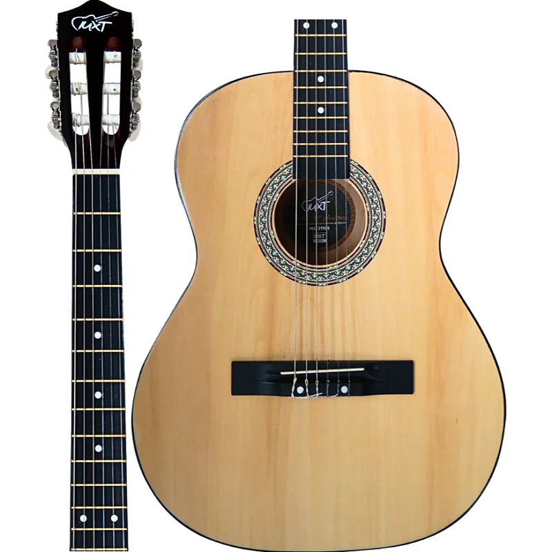 Violão Nylon Estudante Barato Mxt Adulto 39