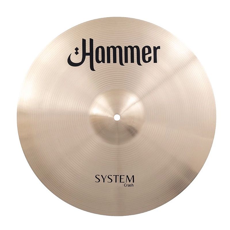 Prato ataque Crash 18 bronze B20 Hammer System 11508 - Loja de