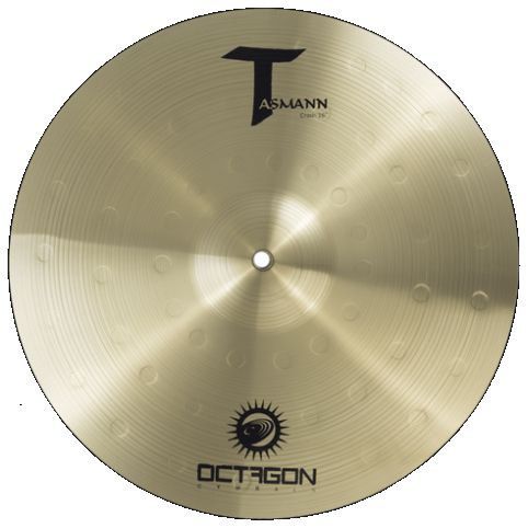 Prato Ataque Medium Crash 16 Octagon Tasmann Tm16cr - Loja de