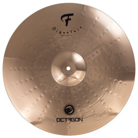 Prato Ataque Thin Crash 18 Octagon F Sign Bronze B8 Fs18tc - Loja