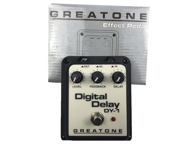 Pedal Delay Onerr Digital Greatone Violao Guitarra Baixo Voz Loja de