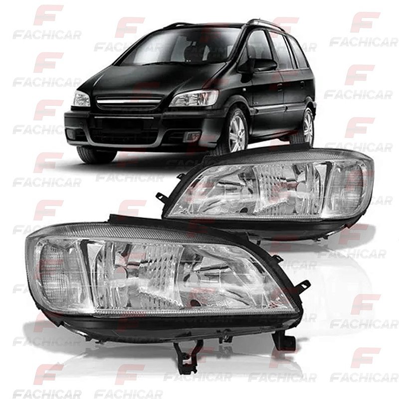 FAROL DA ZAFIRA 2001 EM DIANTE ELETRICO - FACHICAR - AUTO SHOPPING