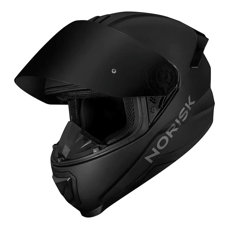 CAPACETE FF802 RAZOR BLACK EDITION PRETO FOSCO NORISK - Moto Store