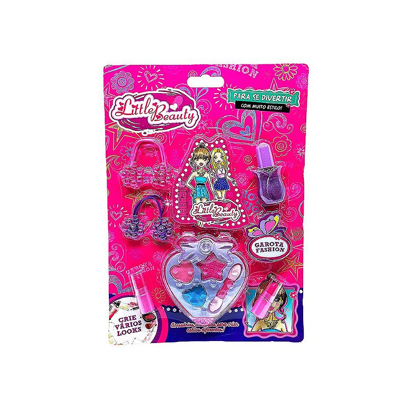 Compre Kit Maquiagem Para Boneca Brinquedo Minha Make Criança Sombra  Infantil aqui na Bazar Su