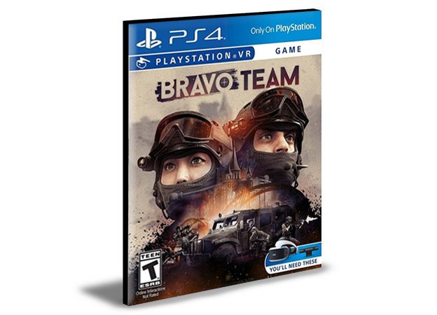 Bravo Team VR PS4 PSN Mídia Digital - Genesis Games