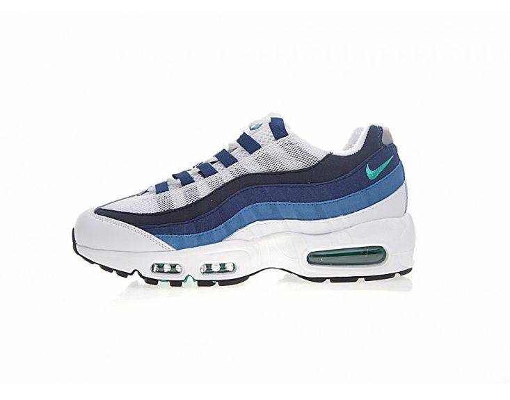 air max 95 branco e azul