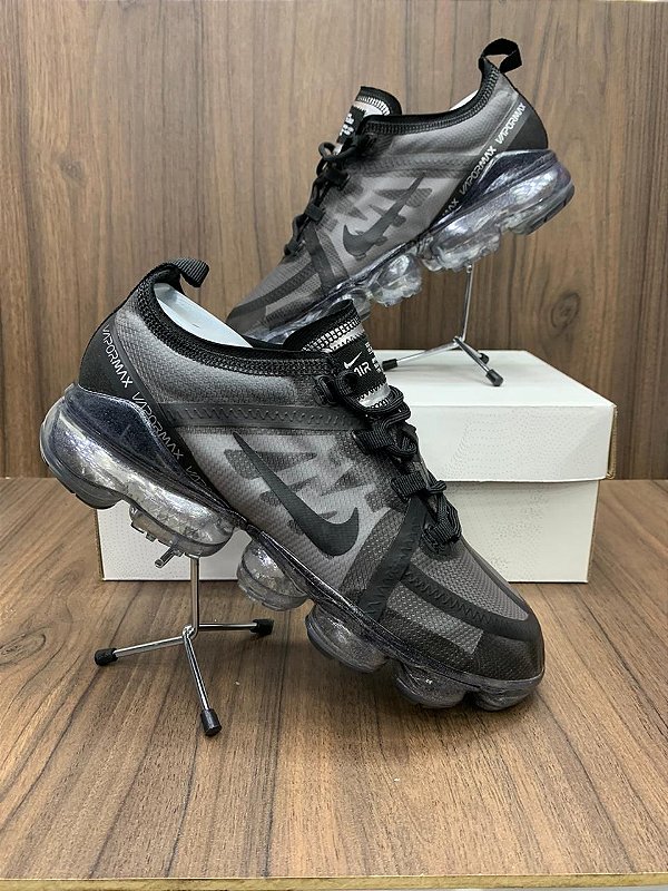vapormax cinza com azul