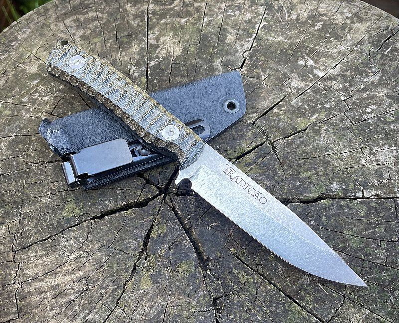 Faca para EDC, modelo Companion Inox Sandvik 14c28n