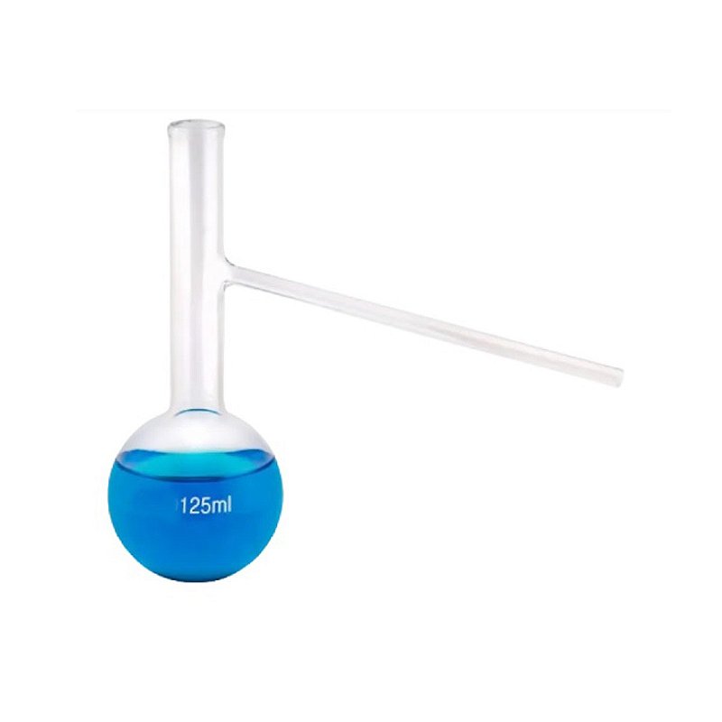 Balão de destilação Fundo redondo com saída lateral Cap. 500ml Ciruvix Produtos científicos Balão de destilação Fundo redondo com saída lateral Cap. 500ml Ciruvix Produtos científicos
