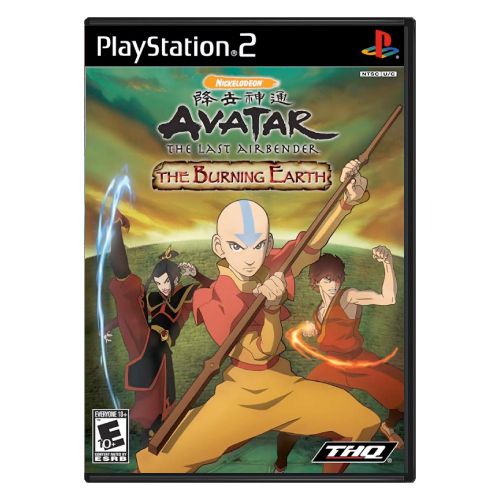 Avatar The Last Airbender The Burning Earth ( PlayStation 2) PS2