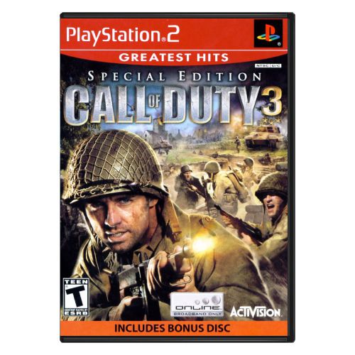 Call of Duty 3 Special Edition Seminovo - PS2 - Stop Games - A loja de  games mais completa de BH!