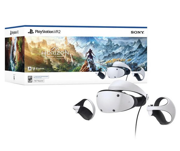 LENTES DE REALIDADE VIRTUAL SONY PLAYSTATION VR2 + HORIZON VR CALL OF THE  MOUNTAIN