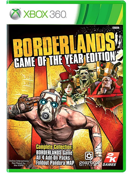 Borderlands 2 - Xbox 360 (SEMI-NOVO)