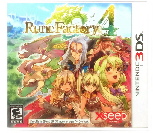 Rune Factory 4 Seminovo – 3DS - Stop Games - A loja de games mais