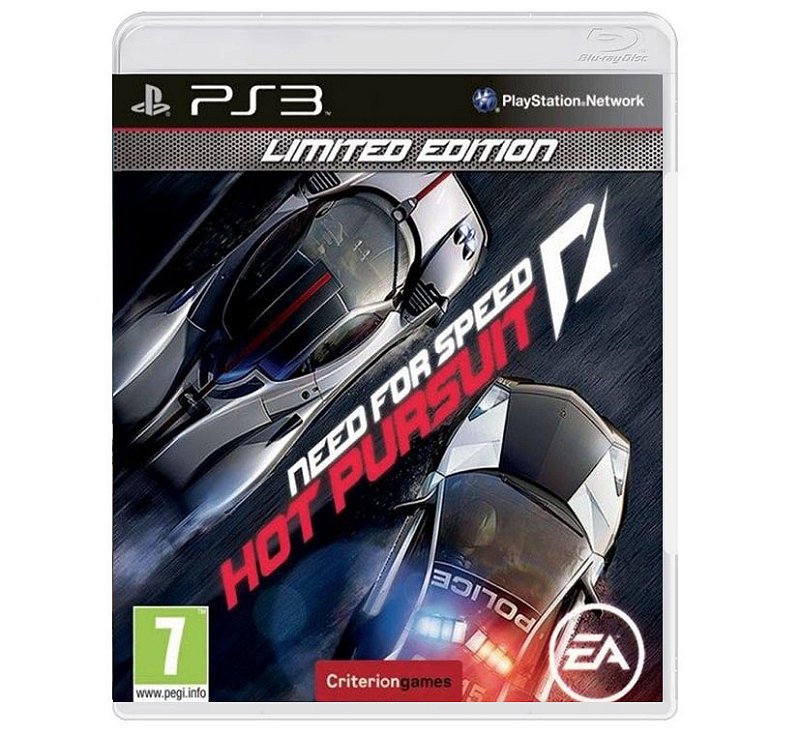 Need For Speed Hot Pursuit Limited Edition Seminovo – PS3 - Stop