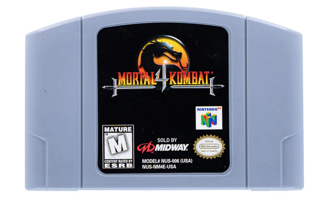 Mortal Kombat 4 [N64] - AÇÃO 2D