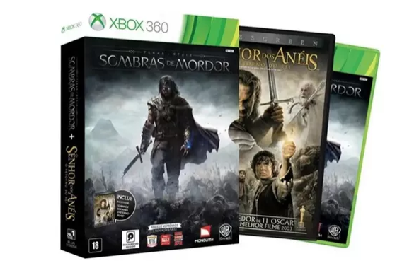 Terra-Média: Sombras de Mordor para Xbox 360 - Seminovo