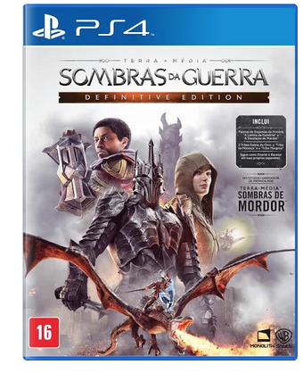 Terra Média Sombras Da Guerra Ps4 (Com Mapa) (Seminovo) (Jogo