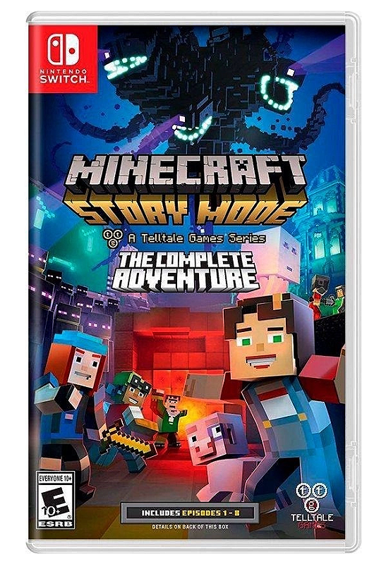Minecraft Story Mode The Complete Adventure Seminovo - Nintendo