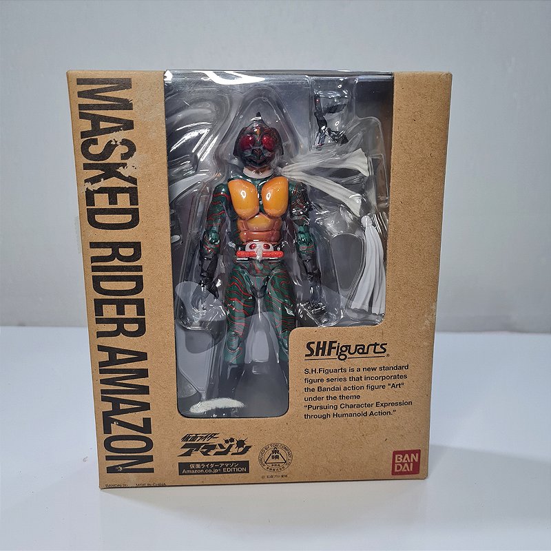 Action Figure Masked Rider Amazon S.H.Figuarts - Bandai - Stop