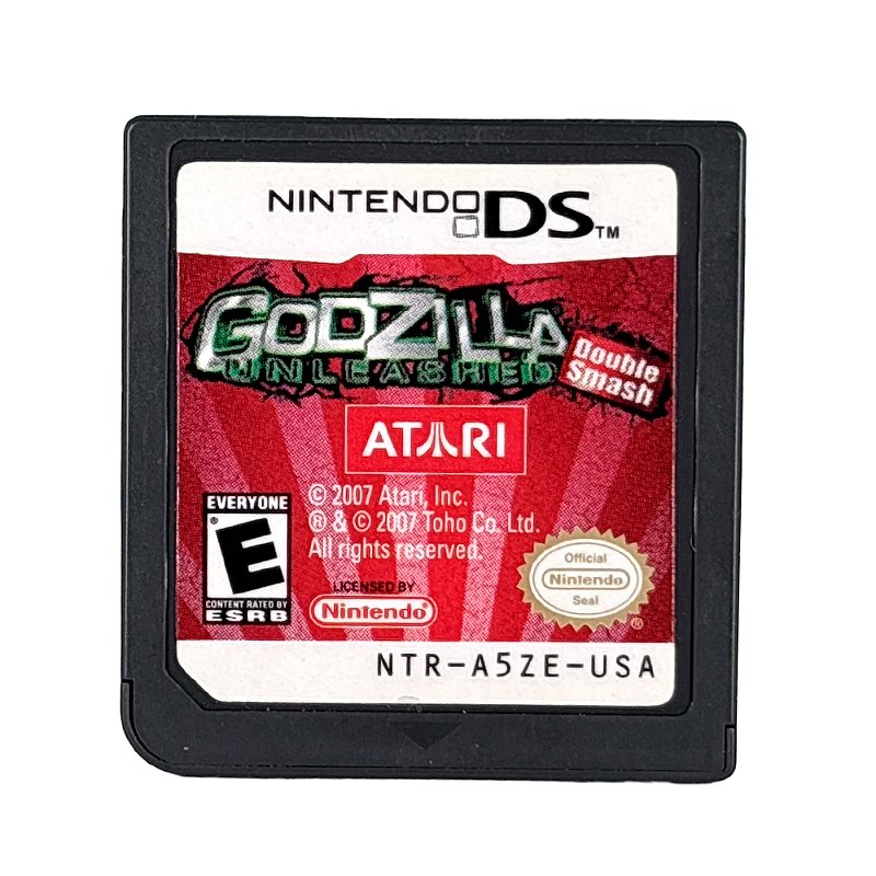Godzilla Unleashed: Double Smash　ゴジラ　DS Godzilla Unleashed: Double Smash Seminovo Sem Caixa - Nintendo DS