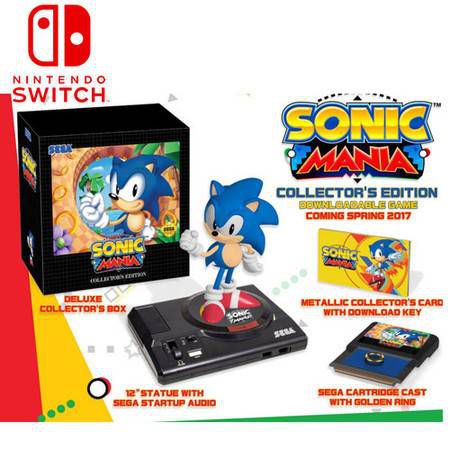 The Switch Version Of The Sonic Mania Collector's Edition Has Been